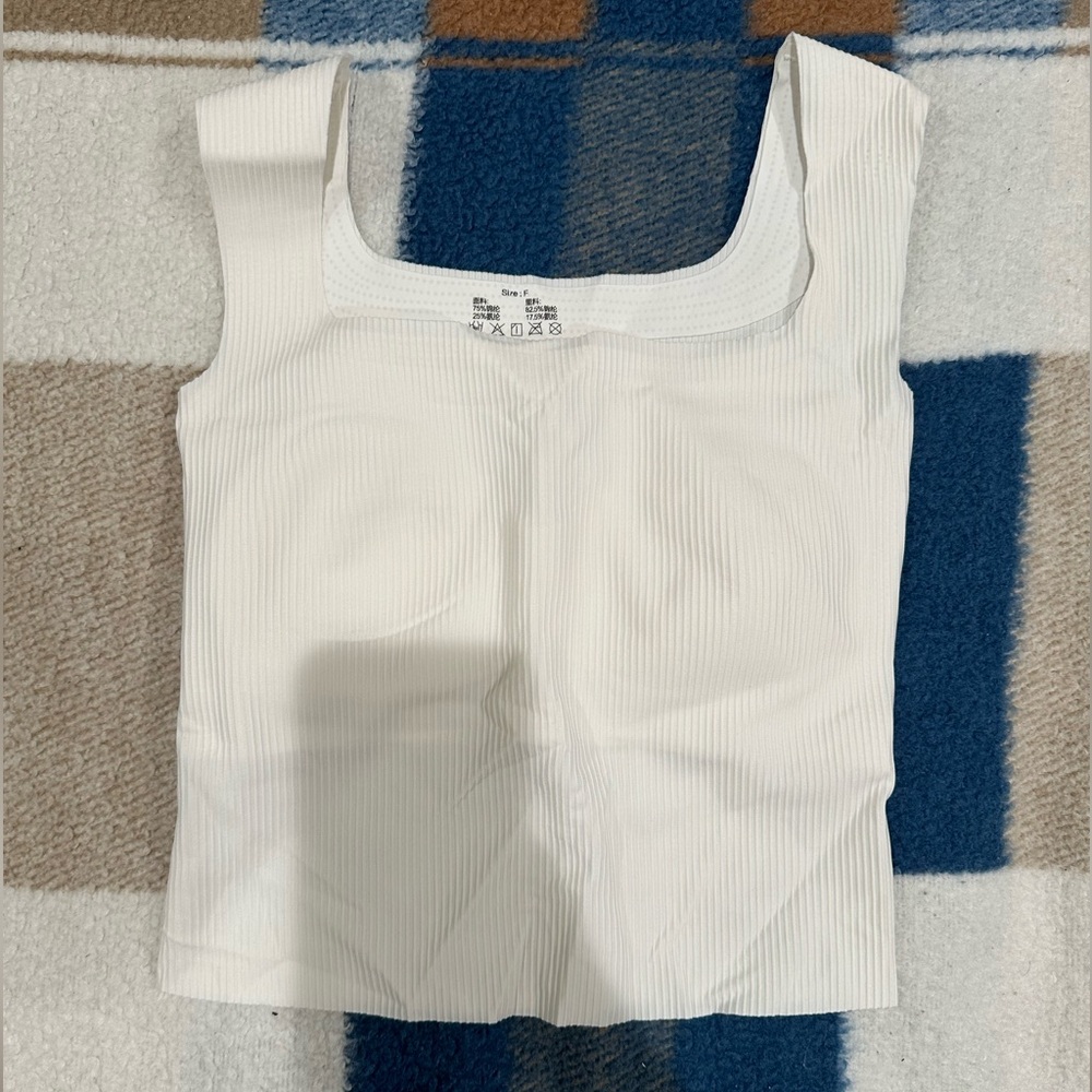 Cropped Top with Bra Padding